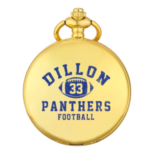 Discover Dillon Panthers Football - 33 Tim Riggins - vintage logo Pocket Watches