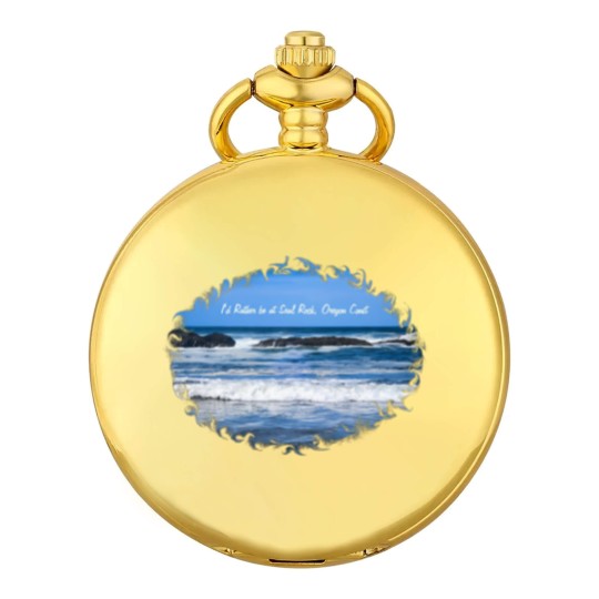 Discover Seal Rock Oregon Coast On Pacific Ocean For Pocket Watches
