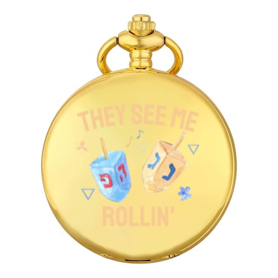 Discover They See Me Rollin, Hanukkah Pocket Watches