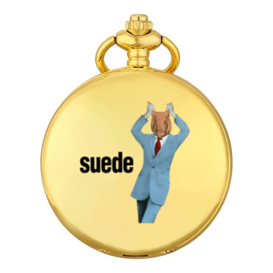 Discover 1993 Suede - Animal Nitrate Pocket Watches, Suede Band Pocket Watches
