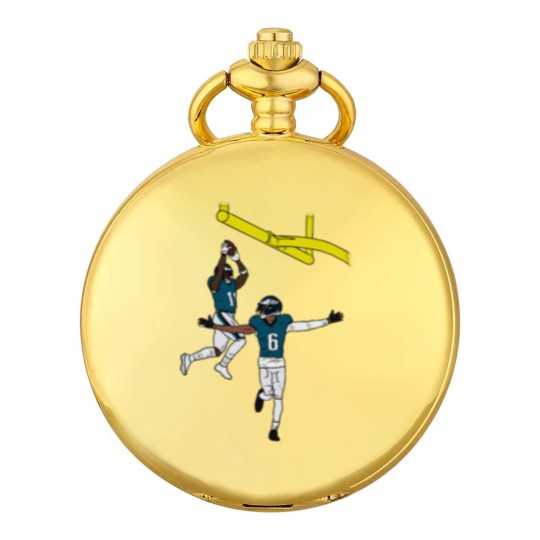 Discover AJ Brown and DeVonta Smith Dunk Celebration Active(1) Pocket Watches