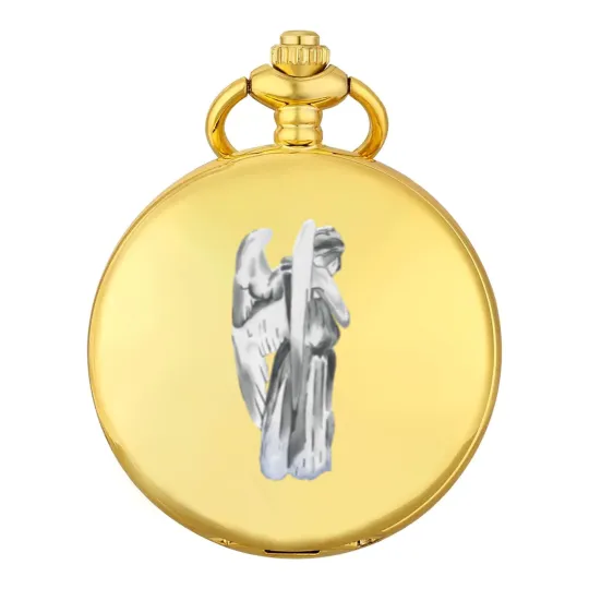 Discover Weeping angel - Doctor Who - blue - Doctor Who - Pocket Watches