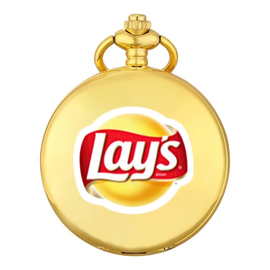 Discover Lays Logo Pocket Watches