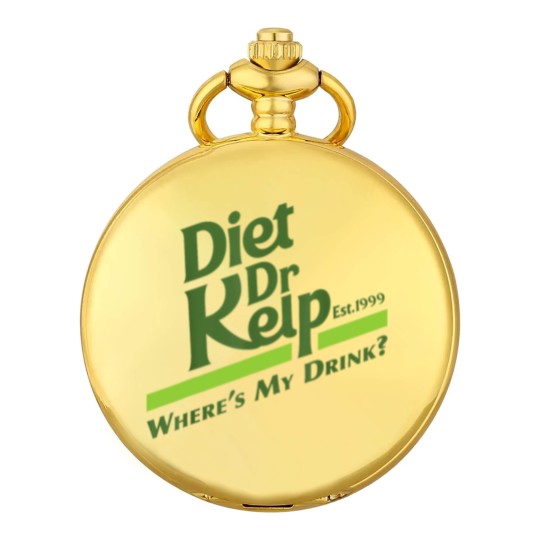 Discover Diet Dr Kelp Wheres My Drink 90s Meme Pocket Watches