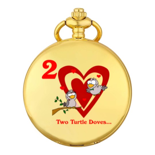 Discover Two Turtle Doves Pocket Watches