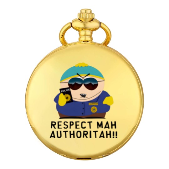 Discover RESPECT MAH AUTHORITAH! Temporary design Pocket Watches