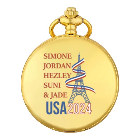 Discover Simone - Jordan - Hezley - Suni - Jade Pocket Watches, USA 2024 Olympics Pocket Watches
