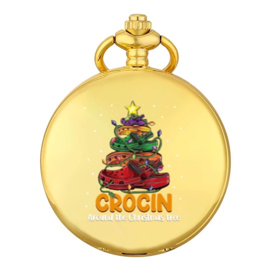Discover Crocin around the christmas tree Classic Pocket Watches