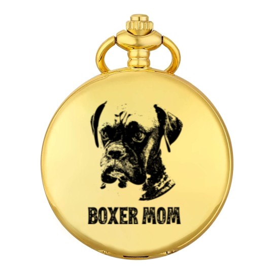 Discover Boxer Dog Mom - Boxer Mom - Boxer Dog - Pocket Watches