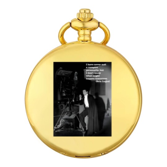Discover Lugosi Vampire Quote - Lugosi - Pocket Watches