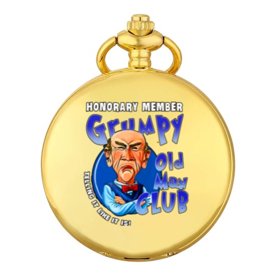 Discover Je.ff Dunham Memes Gru.mpy Old Man Club Pocket Watches