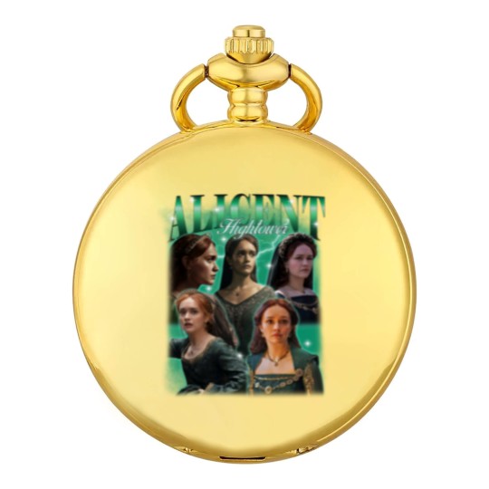 Discover House of the Dragon Pocket Watches, Retro Alicent Hightower Pocket Watches, Vintage 90s Bootleg
