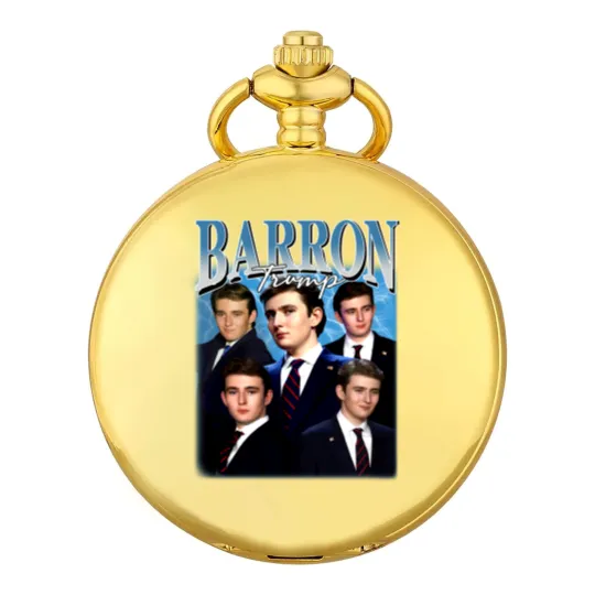 Discover Barron Trump Bootleg Pocket Watches, Barron Trump Pocket Watches, Barron Trump Fan