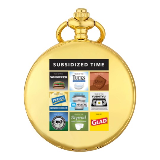 Discover Subsidized Time from Infinite Jest - Infinite Jest - Pocket Watches