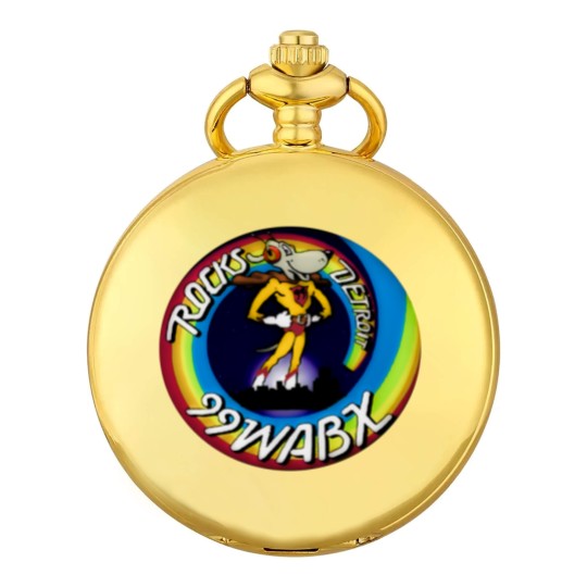 Discover RARE Vintage 1970s WABX Radio Station Detroit Rocks Pocket Watches