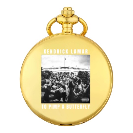 Discover Vintage Rapper Kendrick Lamar To Pimp A Butterfly Album Graphic Pocket Watches