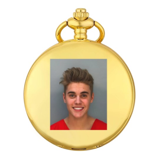 Discover Justin Bieber Mugshot Pocket Watches, Justin Bieber Pocket Watches