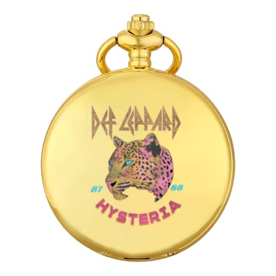 Discover Vintage 80's Rock Band Pocket Watches Pocket Watches Leppard  Pocket Watches Rock and Roll Leopard