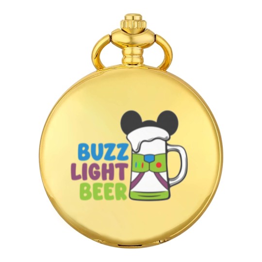 Discover Buzz Light Beer Unisex Jersey Short Sleeve Pocket Watches