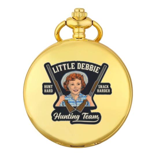 Discover Little Debbie Hunting Team custom Unisex Soft style Pocket Watches