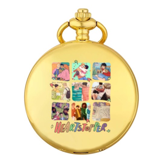 Discover Heartstopper Pocket Watches, Nick and Charlie Pocket Watches, Heartstopper Leaves LGBTQ Pride