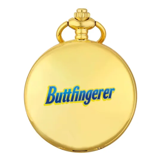 Discover Butterfingerer Adult Funny Pocket Watches, Butterfinger Parody Pocket Watches