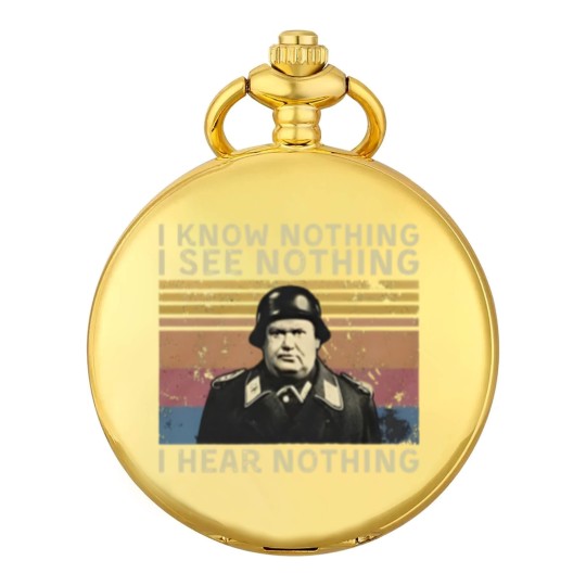 Discover Hogan's Heros I Know Nothing I See Nothing I Hear Nothing Vintage Pocket Watches
