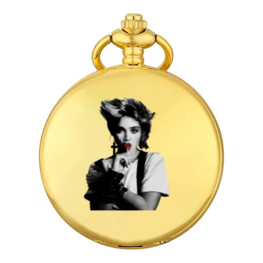 Discover Cool Madonna Lollipop Tour Cotton White Pocket Watches