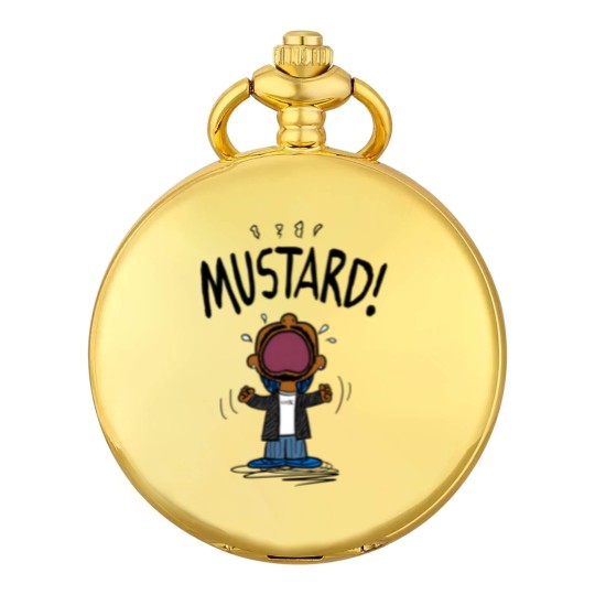 Discover Kendrick Lamar MUSTARD Meme Pocket Watches, Unisex Pocket Watches Pocket Watches for Fans