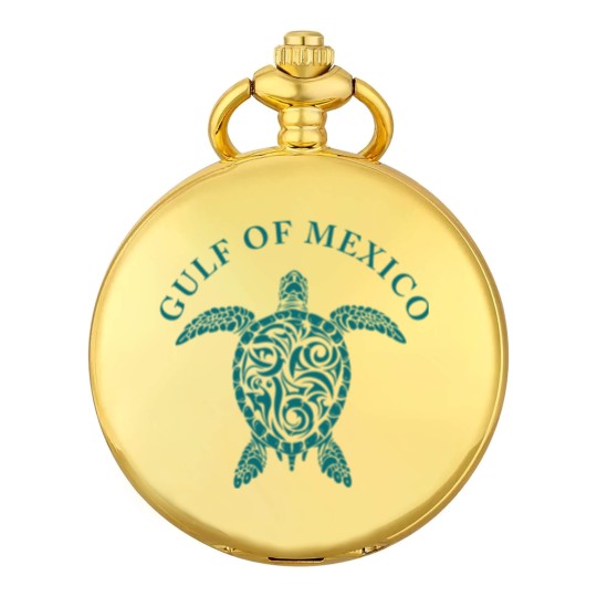 Discover Gulf of Mexico Pocket Watches,  Turtle Pocket Watches, Stay Salty & Resist Pocket Watches