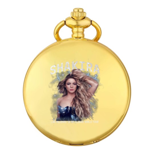 Discover 2024 Shakira Tour Pocket Watches, Las Mujeres Ya No Lloran World Tour Pocket Watches