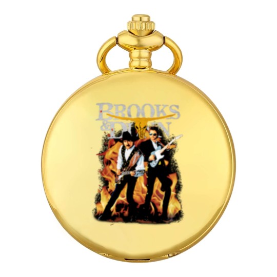 Discover Brooks And Dunn Pocket Watches, Vintage Country Concert Unisex Pocket Watches