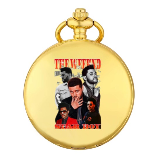 Discover The Weekend Star Boy Pocket Watches Music Pocket Watches