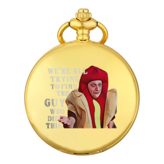 Discover I Think You Should Leave Tim Robinson Hot Dog Pocket Watches, ITYSL Hot Dog Suit Pocket Watches
