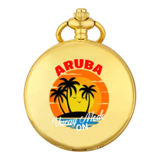 Discover Aruba Pocket Watches Aruba Vacation Pocket Watches