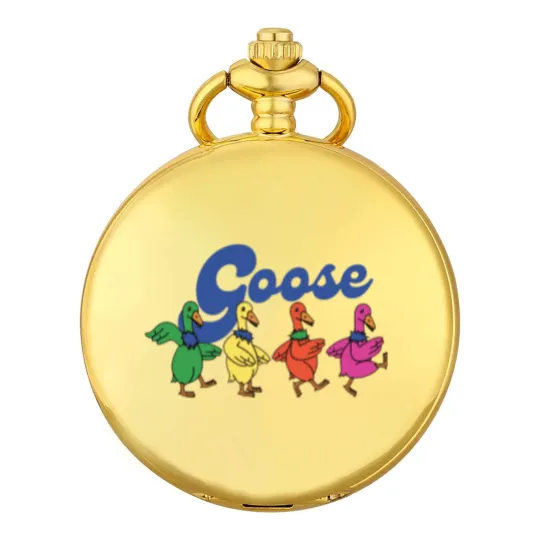 Discover Goose the Band Dancing Goose Pocket Watches, Gift for Music Fan