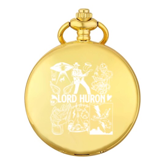Discover Lord Huron Doodle Art Pocket Watches, Vintage Lord Huron Merch Pocket Watches
