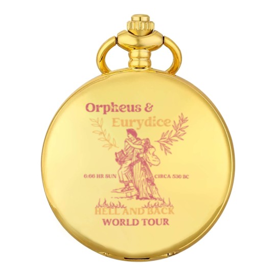Discover Orpheus and Eurydice Pocket Watches, Mythology Pocket Watches, Vintage Greek Mythology Poet Pocket Watches