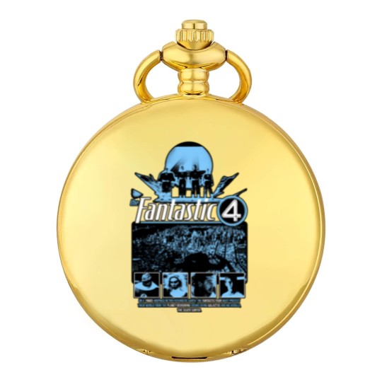 Discover Fantastic Four Pocket Watches Vintage Fantastic Four First Steps Pocket Watches