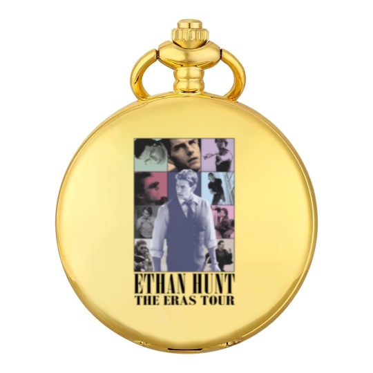 Discover Tom Cruise Ethan Hunt The Erass Tourr Unisex Pocket Watches