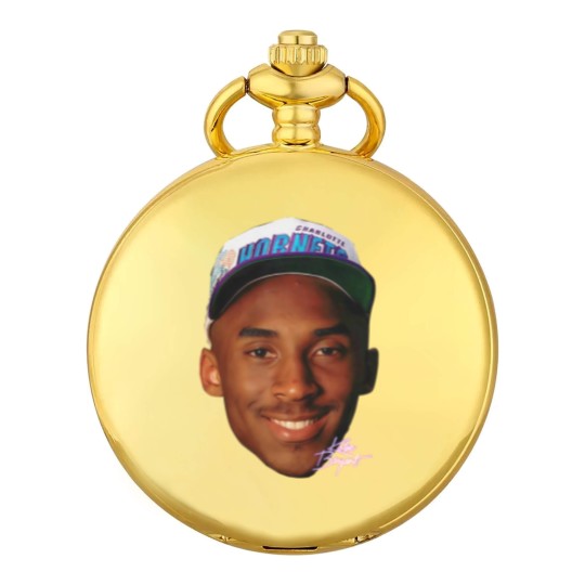 Discover Kobe Bryant Charlotte Hornets Draft Day Pocket Watches Pocket Watches