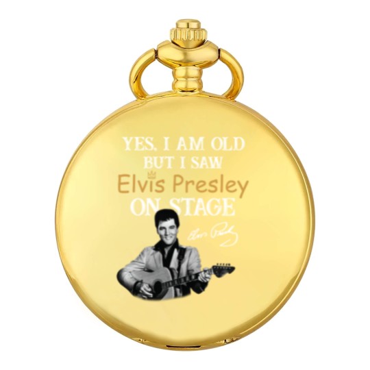 Discover Elvis Presley Pocket Watches, Yes I Am Old But I Saw Elvis Presley On Stage Pocket Watches, King Of Music Pocket Watches