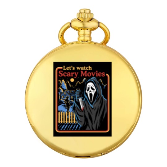 Discover Ghostface Custom Graphic Unisex Pocket Watches