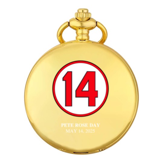 Discover 2025 - Pete Rose Day Pocket Watches