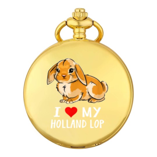 Discover I love my holland lop Pocket Watches Pocket Watches