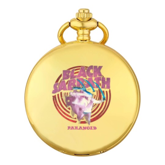 Discover BLACK SABBATH Paranoid Amplifier Pocket Watches