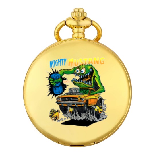 Discover ED ROTH RAT FINK ORIGINAL MIGHTY MUSTANG BLACK Pocket Watches