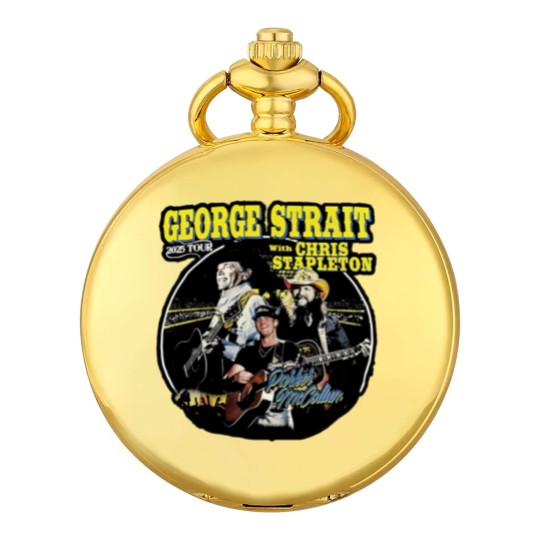 Discover Chris Stapleton King of Country Tour Stadium 2025 Pocket Watches S