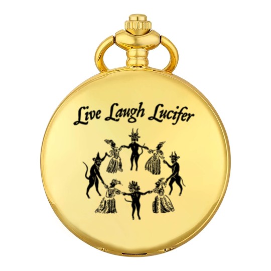 Discover Live Laugh Lucifer Pocket Watches, Witches Sabbath Pocket Watches