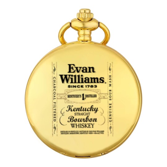 Discover Evan Williams Bourbon Whiskey Logo Pocket Watches